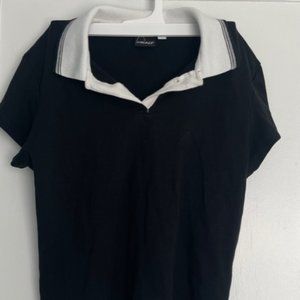 Black and White Polo